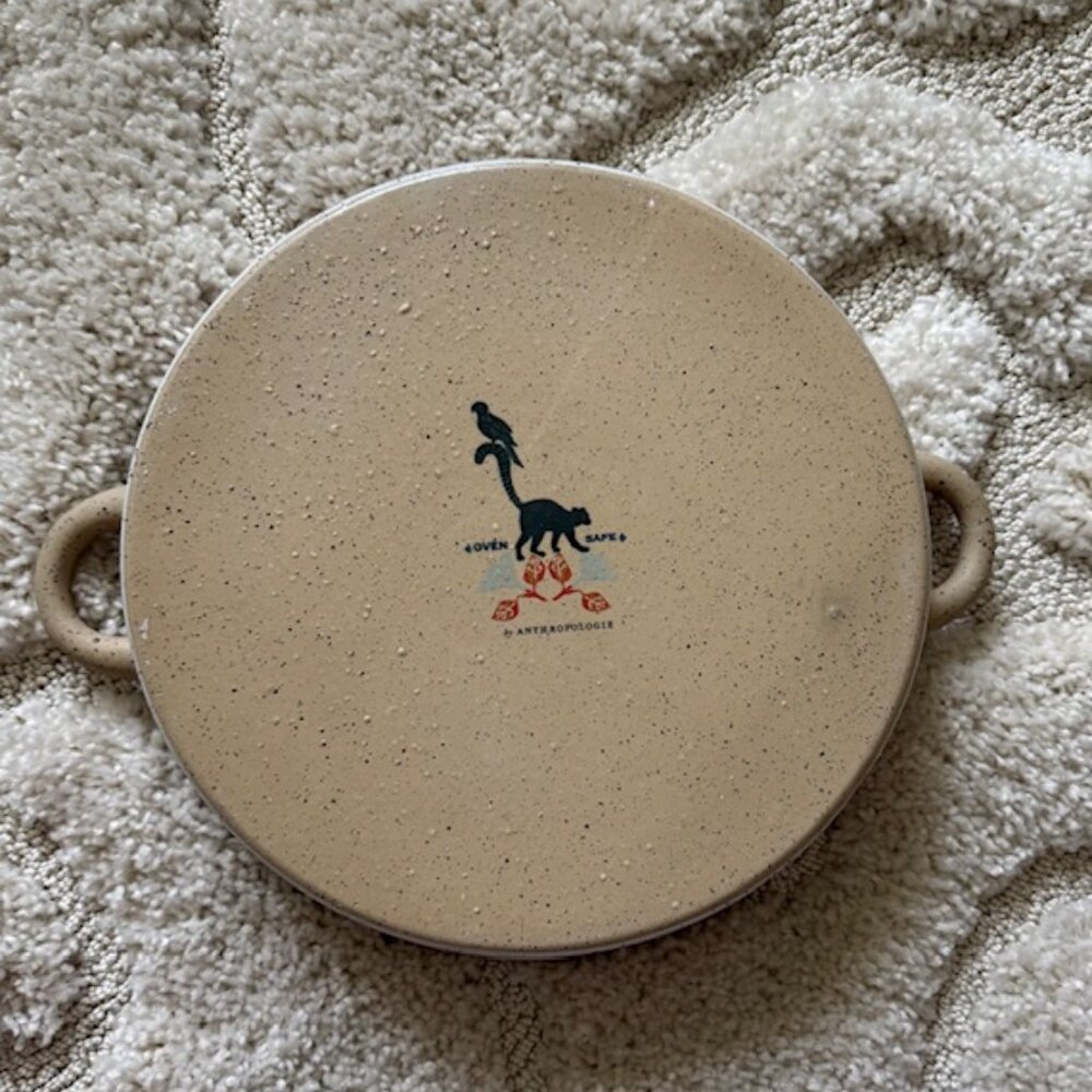 Anthropologie Bakeware Quiche Pie Plate - Picture 3 of 4